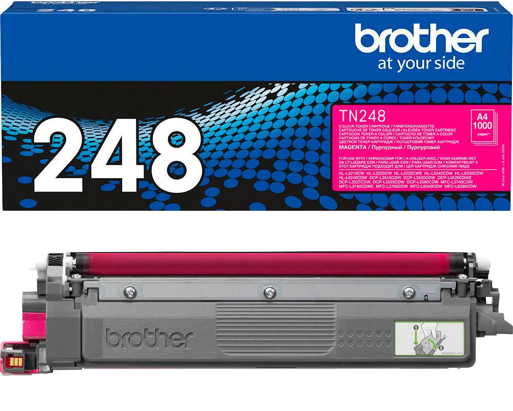 Brother TN248 M Original-Toner magenta 1.000 Seiten
