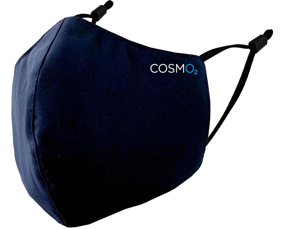 1 COSMO2+ Alltagsmaske - Filterwirkung: 99% - waschbar