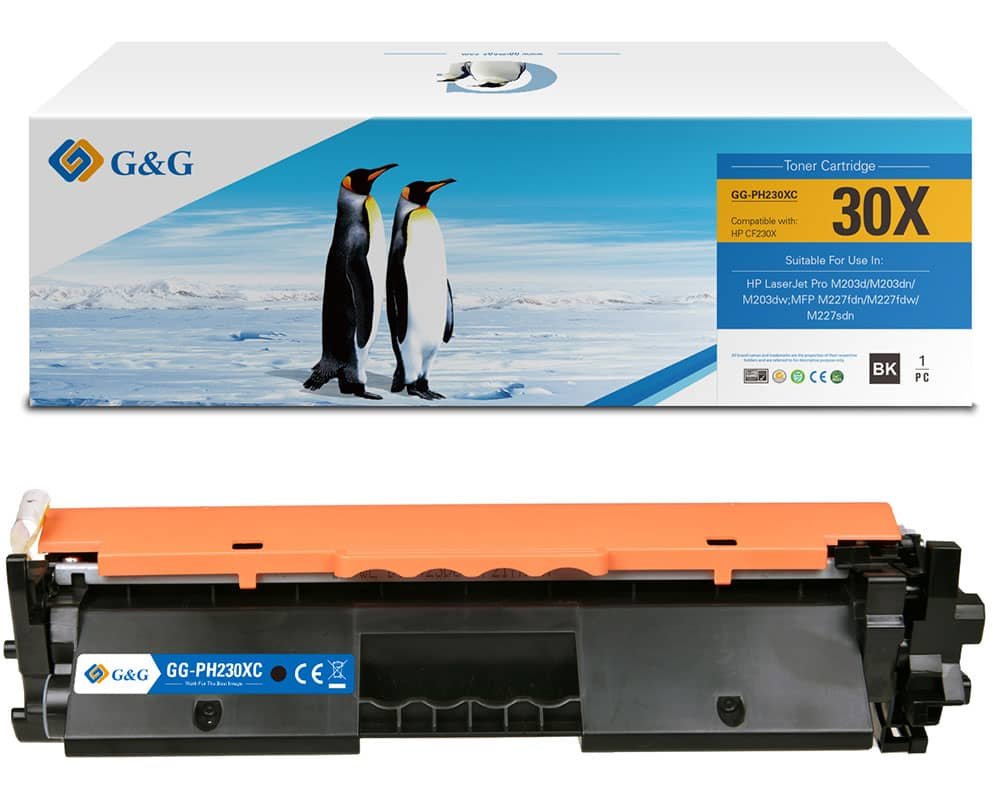 G&G XL-Toner ersetzt HP 30X/ CF230X -Mit Chip-