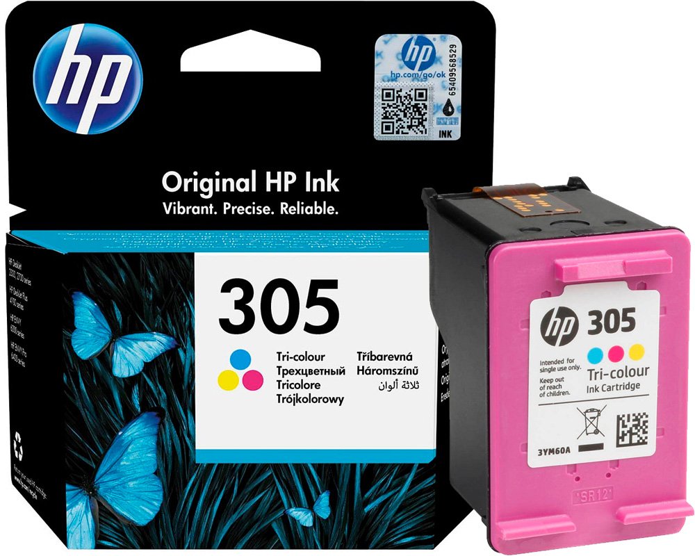 HP 305 Original-Druckerpatrone Farbe / Color