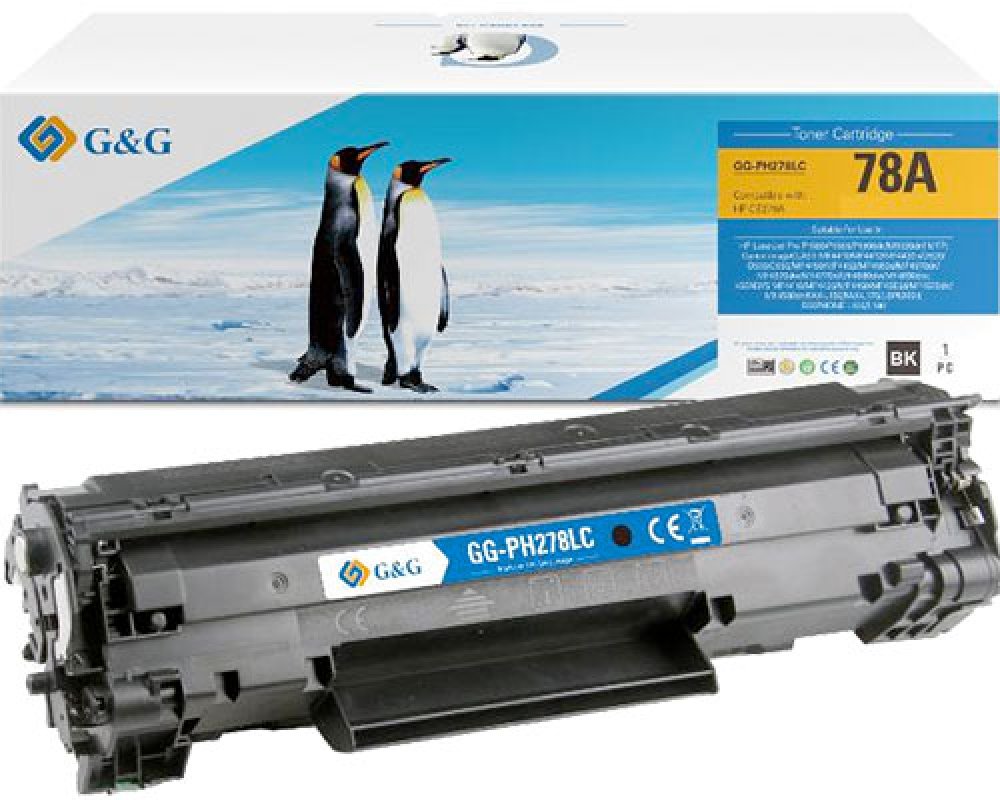 G&G XL-Toner ersetzt HP 78A / HP 78A/ CE278A/ 3500B002