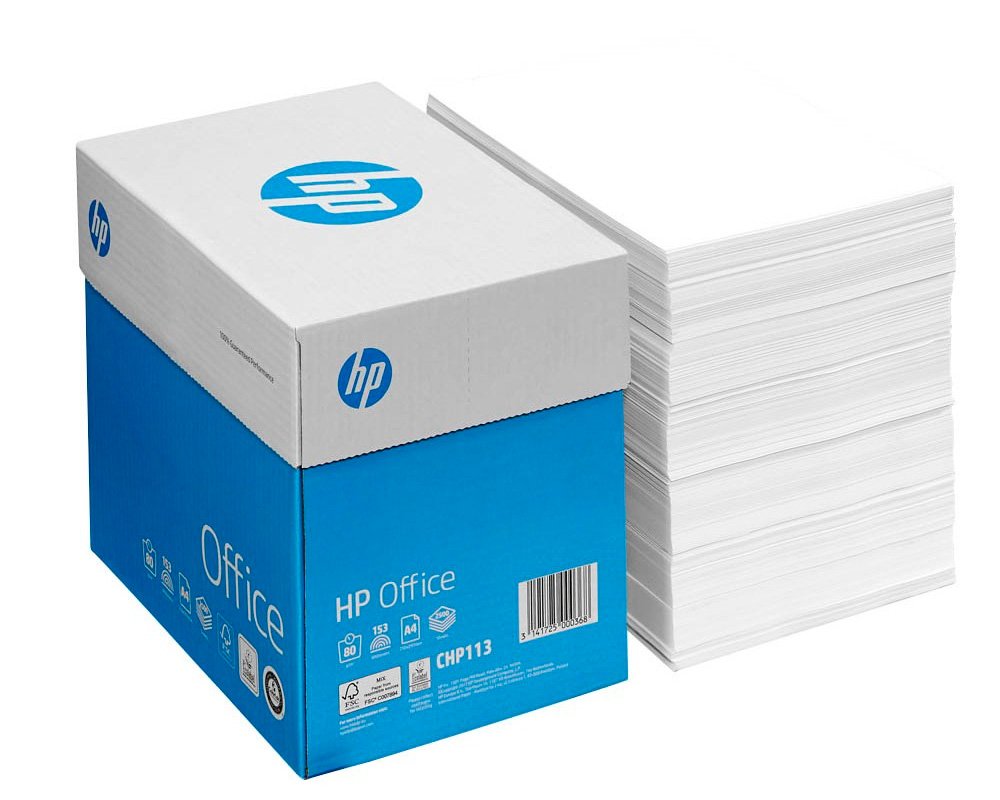 HP Office Multifunktionspapier A4 80g, 2500 Blatt