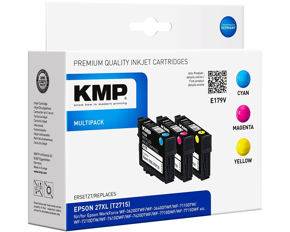 KMP E179V Multipack-Tinten ersetzen Epson T2715