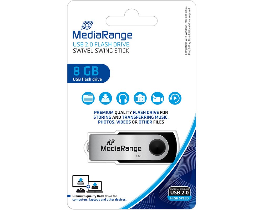 Awaken skildpadde Demokratisk parti MediaRange USB-Stick 8GB + Gratisprodukt bestellen