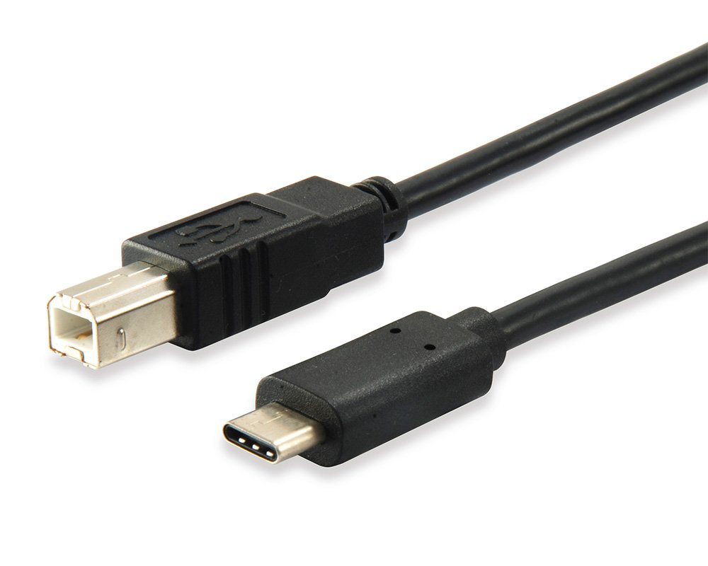 Equip USB-Kabel von USB-B (Druckeranschluss) zu USB-C