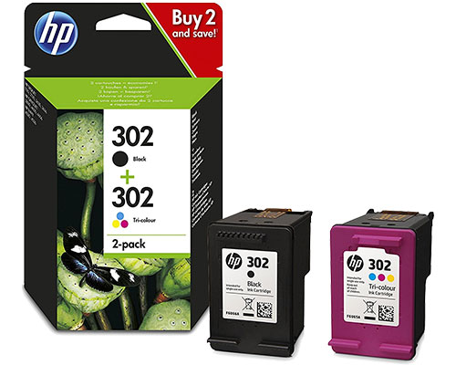 HP 302 Original Tinten sw/color - jetzt billiger