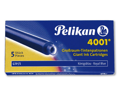 5-Tintenpatronen für Pelikan Twist Füllhalter