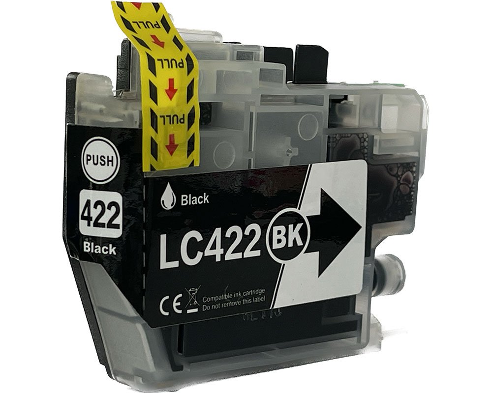 Kompatibel mit Brother 422 Druckerpatrone LC422BK [modell] schwarz (550 Seiten) von TONERDUMPING