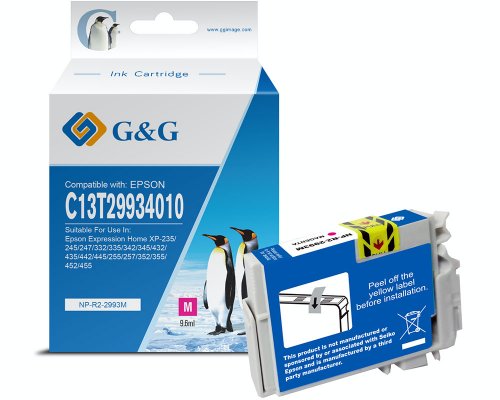 G&G XL-Druckerpatrone ersetzt Epson 29XL/ T2993 Magenta